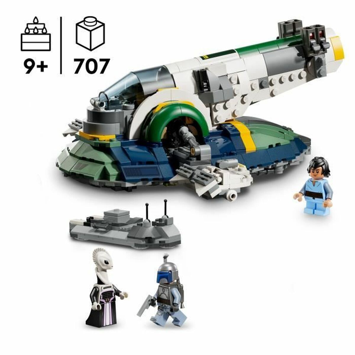 Byggsats Lego 75433 Jango Fett's Starship 707 Delar-Leksaker och spel-Lego-peaceofhome.se
