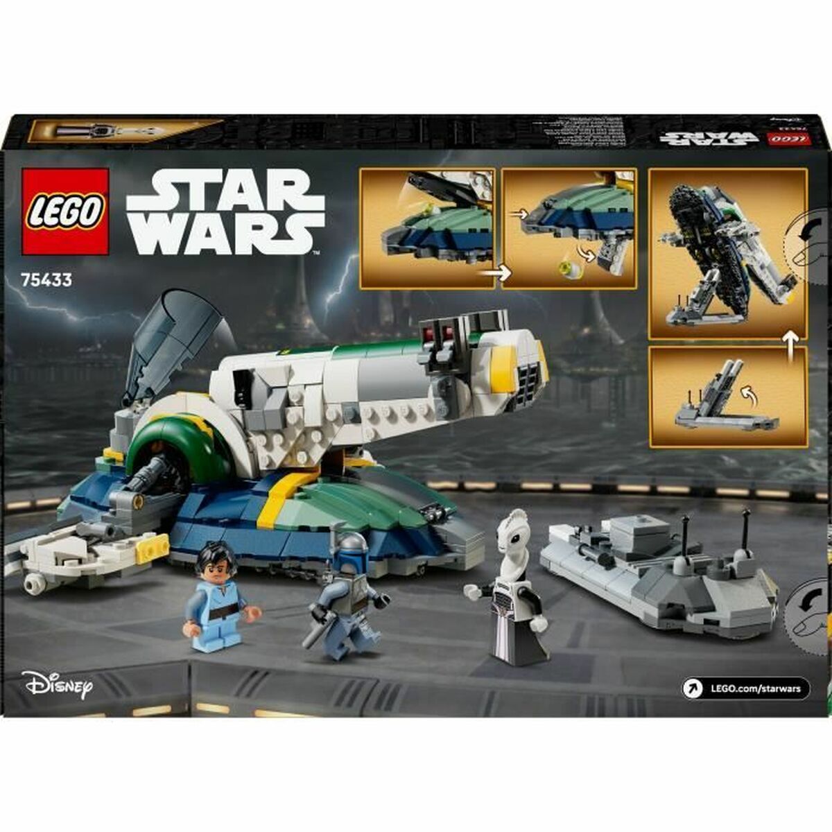 Byggsats Lego 75433 Jango Fett's Starship 707 Delar-Leksaker och spel-Lego-peaceofhome.se