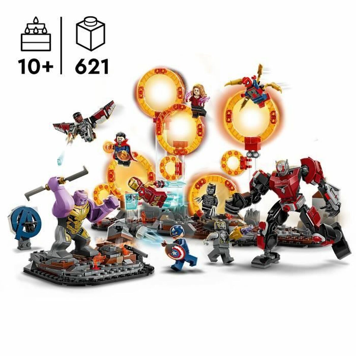Byggsats Lego 76323 Avengers: Endgame Final Battle-Leksaker och spel-Lego-peaceofhome.se
