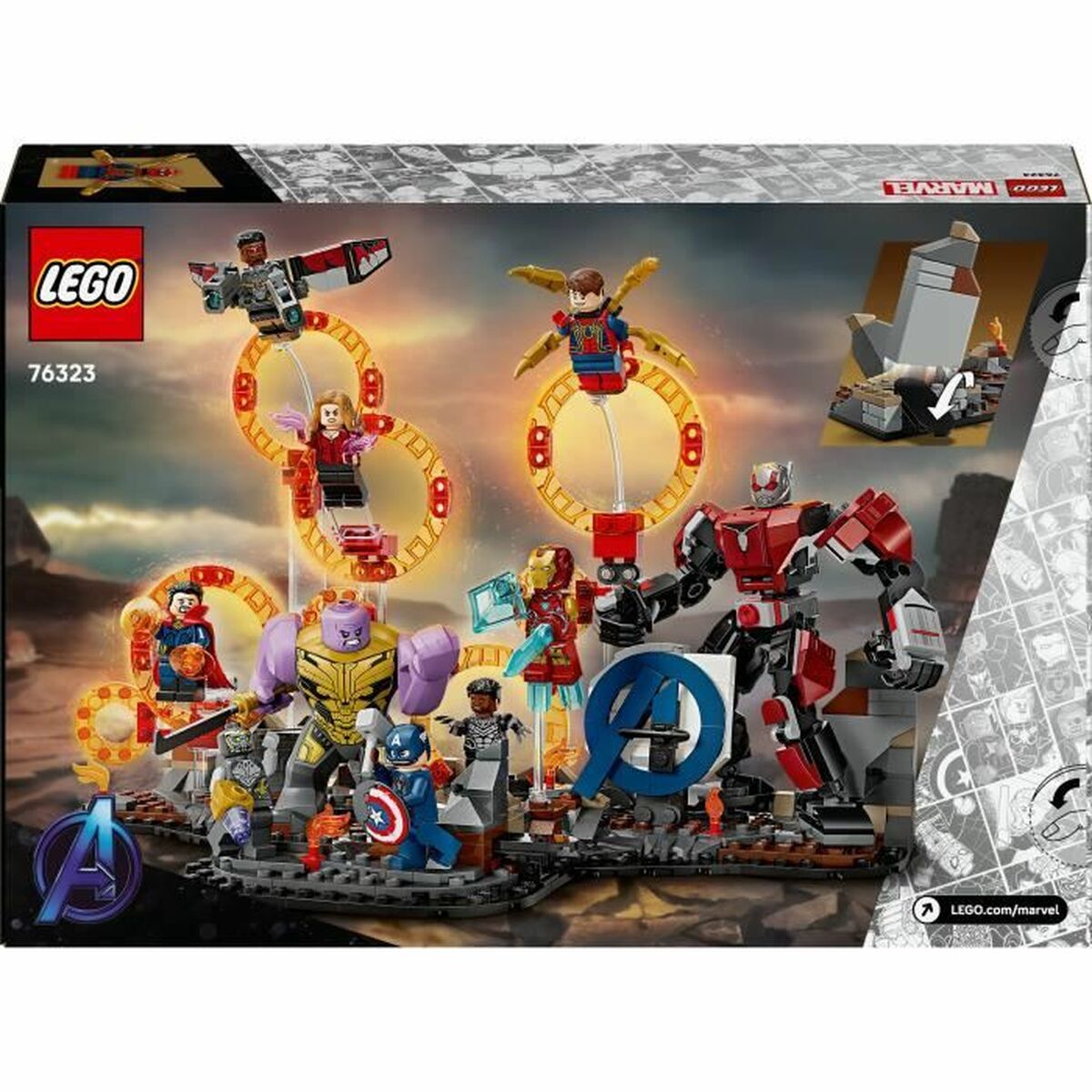 Byggsats Lego 76323 Avengers: Endgame Final Battle-Leksaker och spel-Lego-peaceofhome.se