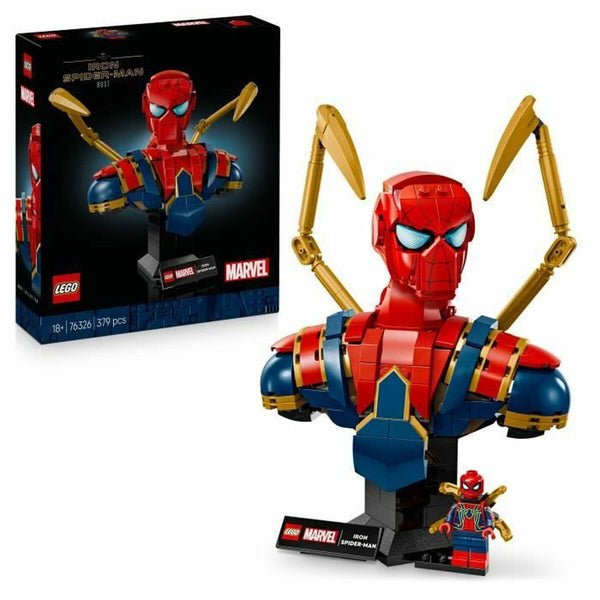 Byggsats Lego 76326 Iron Spider-Man Bust 379 Delar-Leksaker och spel-Lego-peaceofhome.se