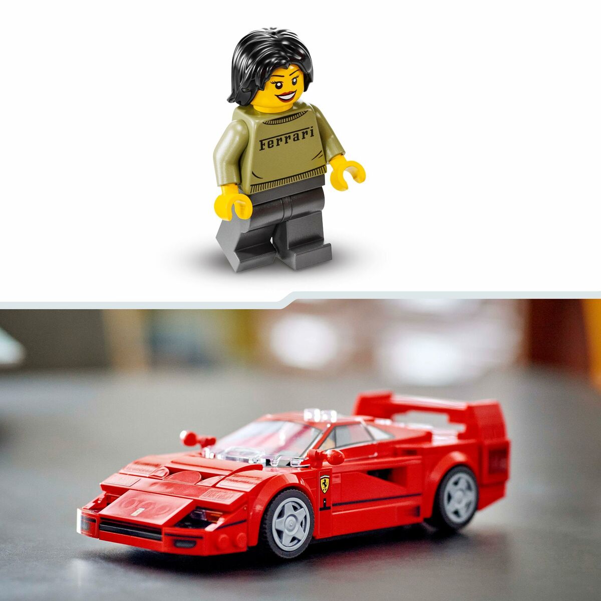 Byggsats Lego 76934 Ferrari F40 Multicolour-Leksaker och spel-Lego-peaceofhome.se