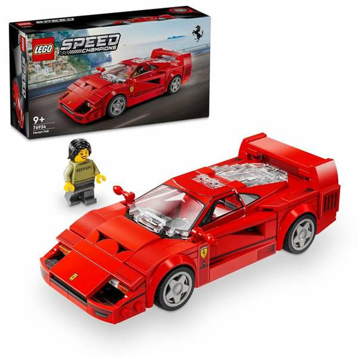 Byggsats Lego 76934 Ferrari F40 Multicolour-Leksaker och spel-Lego-peaceofhome.se