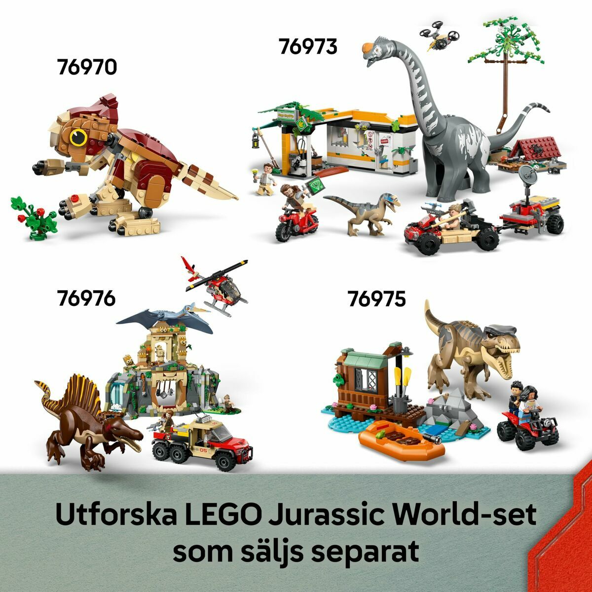 Byggsats Lego 76972-Leksaker och spel-Lego-peaceofhome.se
