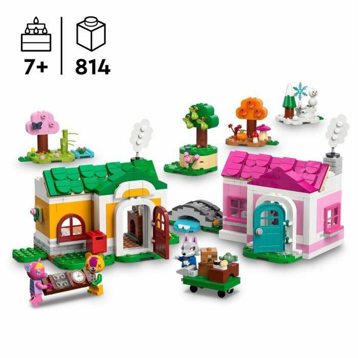 Byggsats Lego 77057 Animal Crossing Seasons 814 Delar-Leksaker och spel-Lego-peaceofhome.se