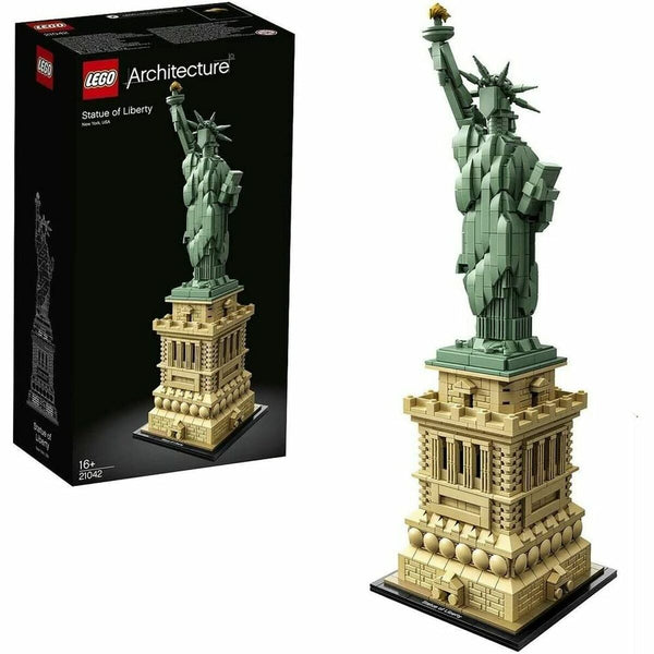 Byggsats Lego Architecture Statue of Liberty Set 21042 (Renoverade A+)-Leksaker och spel-Lego-peaceofhome.se