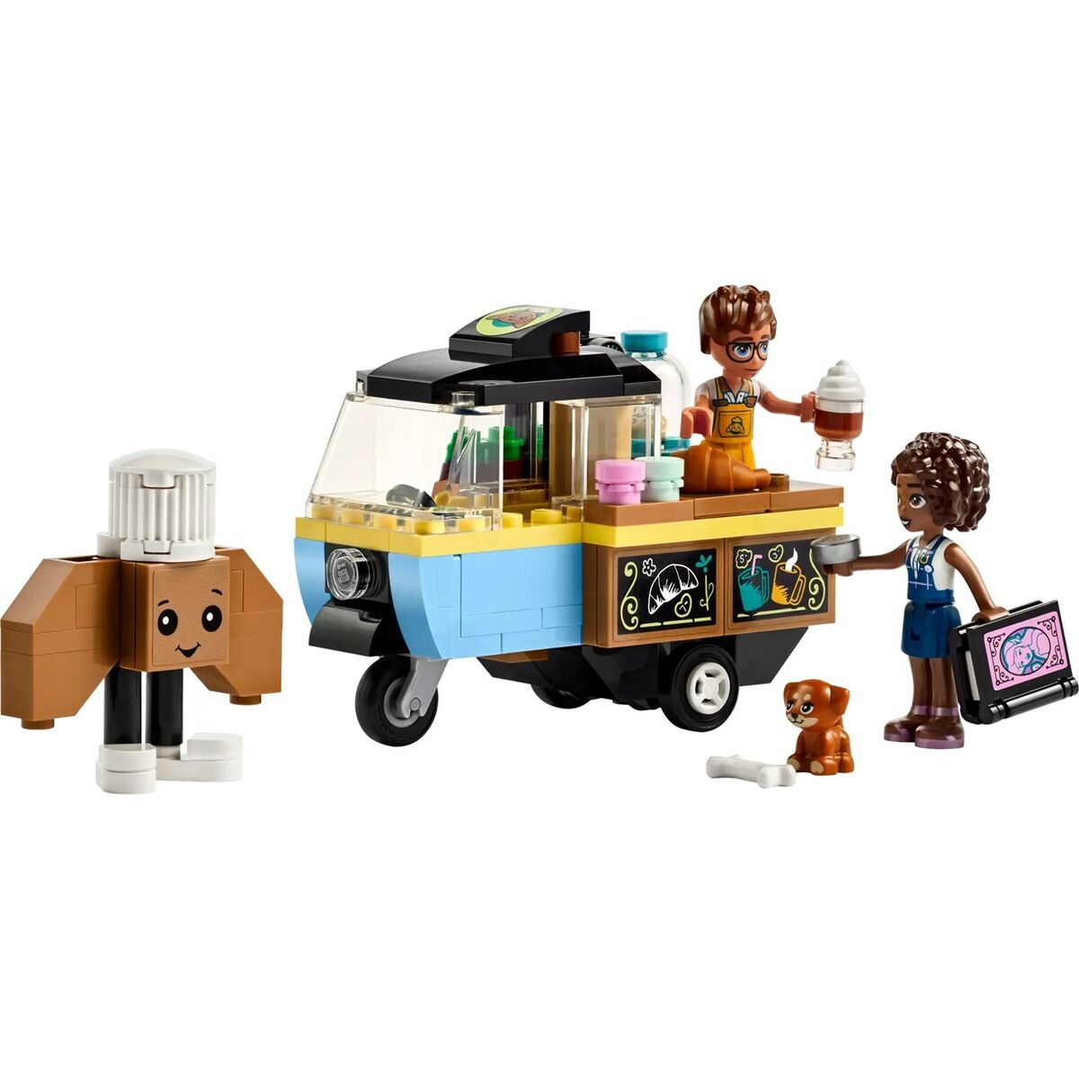 Byggsats Lego Carro de Comida de Panadería Móvil Multicolour 125 Delar-Leksaker och spel-Lego-peaceofhome.se