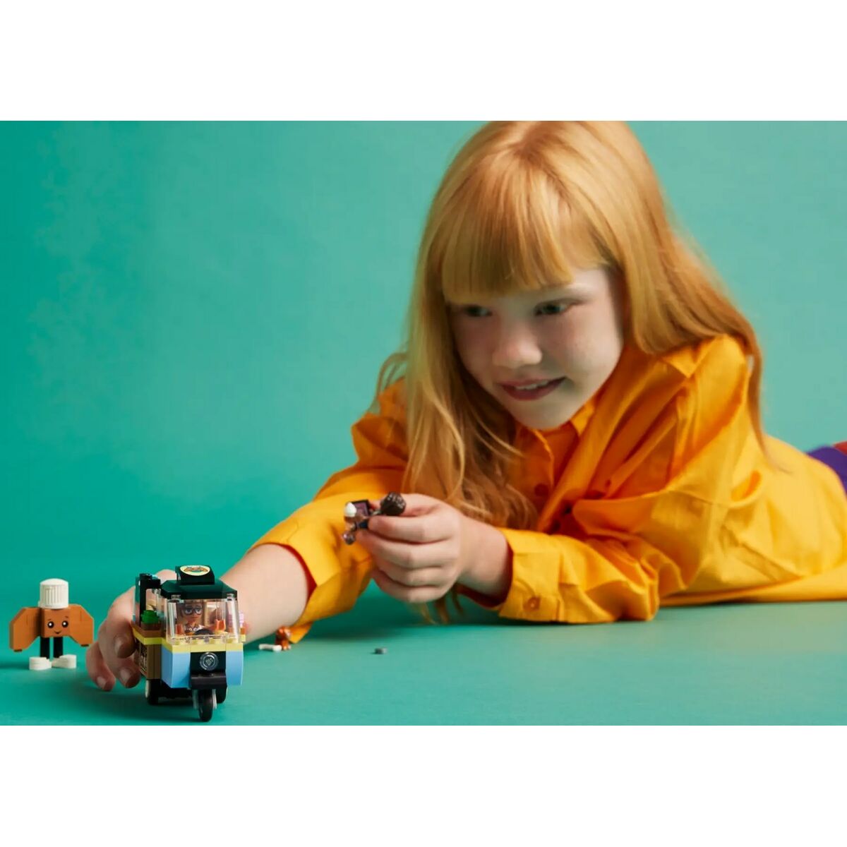 Byggsats Lego Carro de Comida de Panadería Móvil Multicolour 125 Delar-Leksaker och spel-Lego-peaceofhome.se