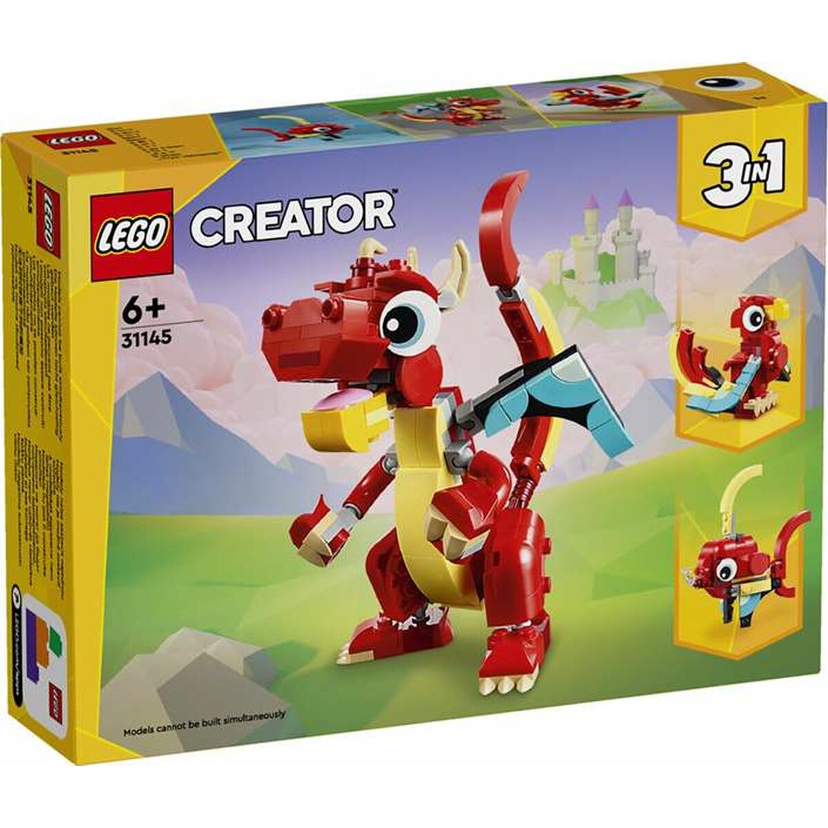 Byggsats Lego Creator 31145 Red Dragon 149 Delar-Leksaker och spel-Lego-peaceofhome.se