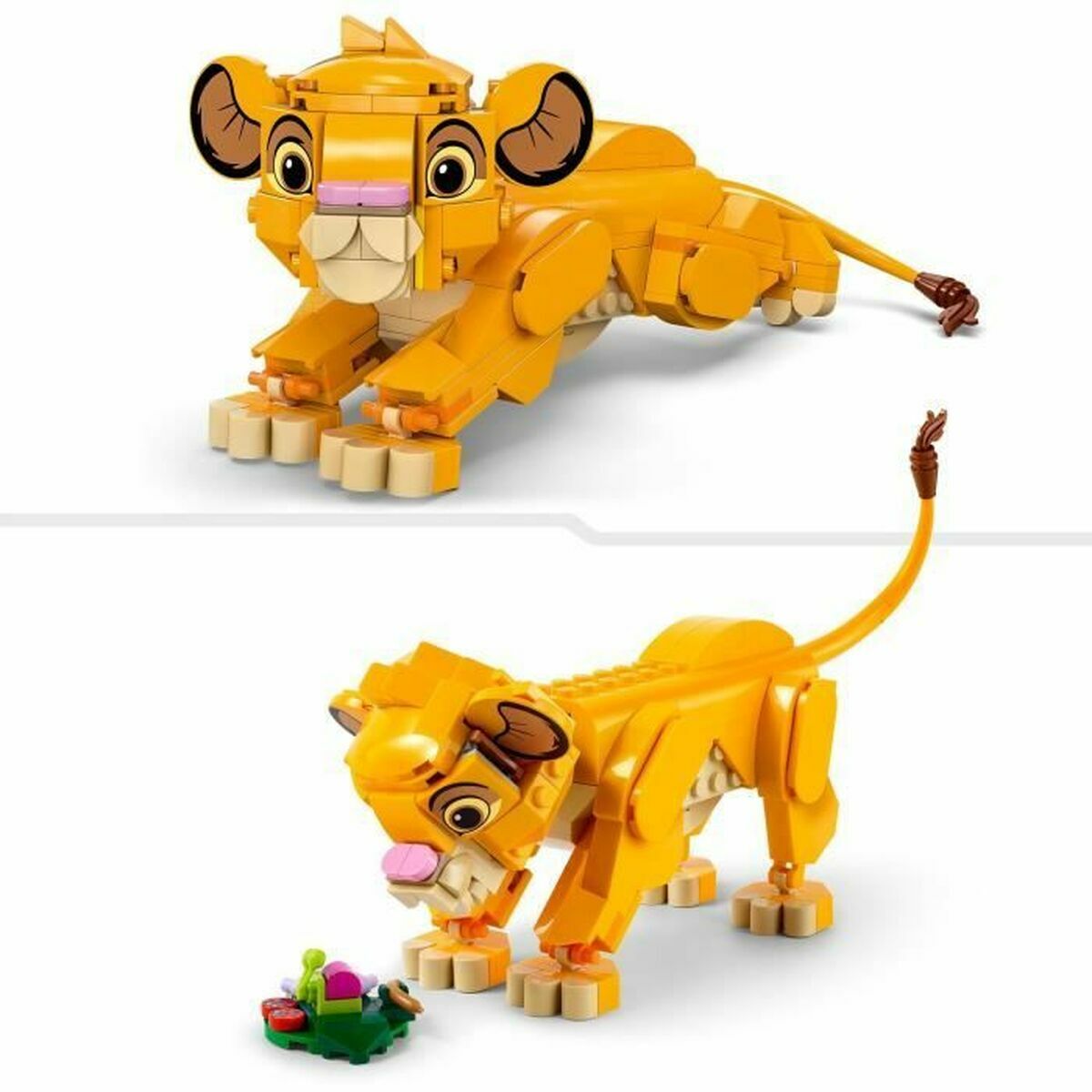 Byggsats Lego Disney 43243 The Lion King - Simba Multicolour 222 Delar-Leksaker och spel-Lego-peaceofhome.se