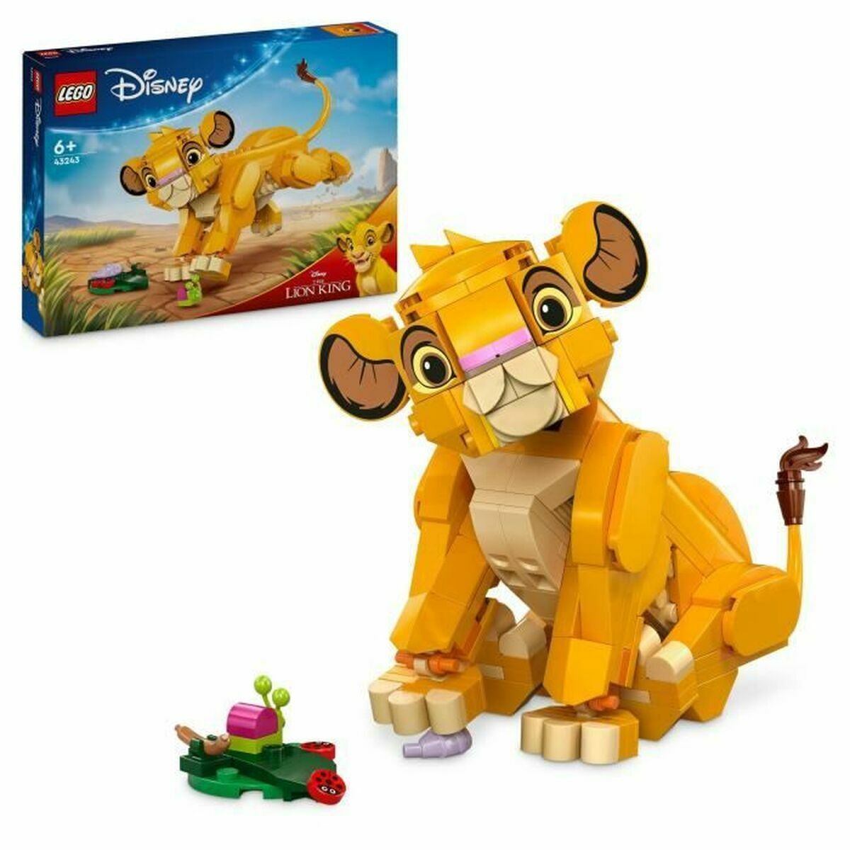 Byggsats Lego Disney 43243 The Lion King - Simba Multicolour 222 Delar-Leksaker och spel-Lego-peaceofhome.se