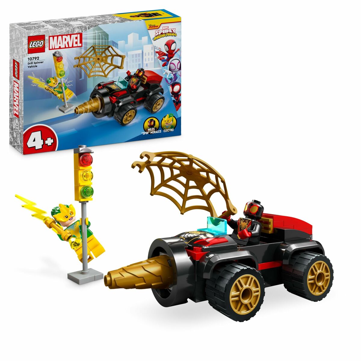 Byggsats Lego Drill Spinner Vehicle 84 Delar-Leksaker och spel-Lego-peaceofhome.se