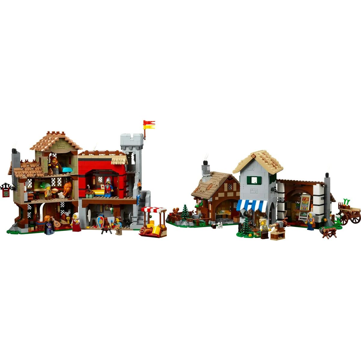 Byggsats Lego ICONS 10332 Medieval Town Square 3304 Delar-Leksaker och spel-Lego-peaceofhome.se