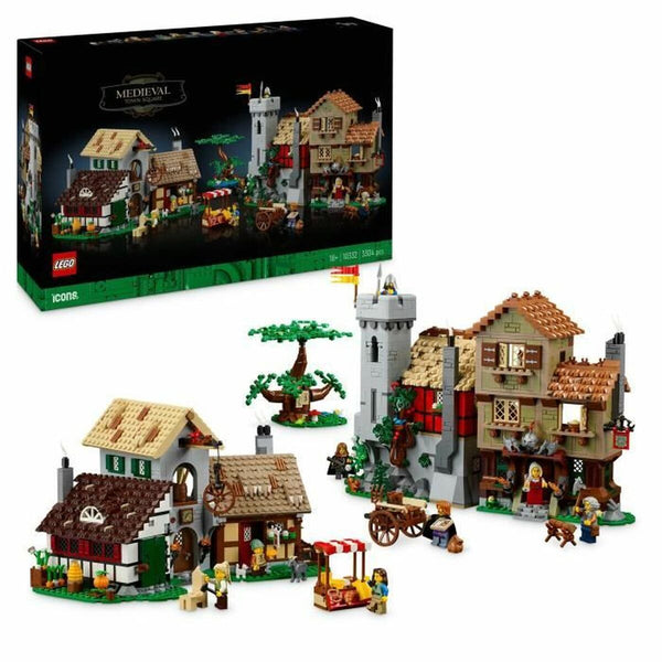 Byggsats Lego ICONS 10332 Medieval Town Square 3304 Delar-Leksaker och spel-Lego-peaceofhome.se