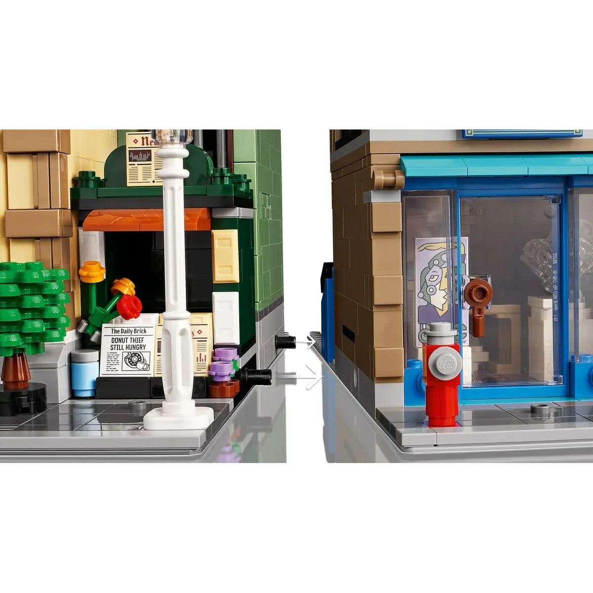 Byggsats Lego Icons 10297 Boutique Hotel Svart 3066 Delar-Leksaker och spel-Lego-peaceofhome.se