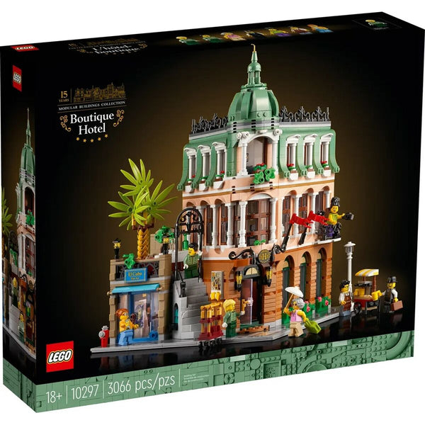 Byggsats Lego Icons 10297 Boutique Hotel Svart 3066 Delar-Leksaker och spel-Lego-peaceofhome.se