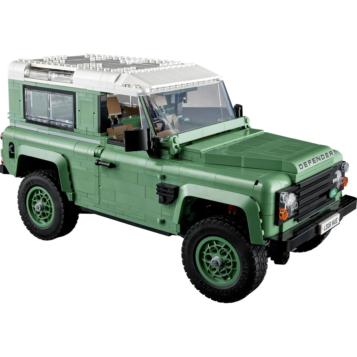 Byggsats Lego LAND ROVER CLASSIC DEFENDER 90 Svart 2336 Delar-Leksaker och spel-Lego-peaceofhome.se
