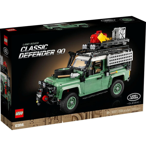 Byggsats Lego LAND ROVER CLASSIC DEFENDER 90 Svart 2336 Delar-Leksaker och spel-Lego-peaceofhome.se