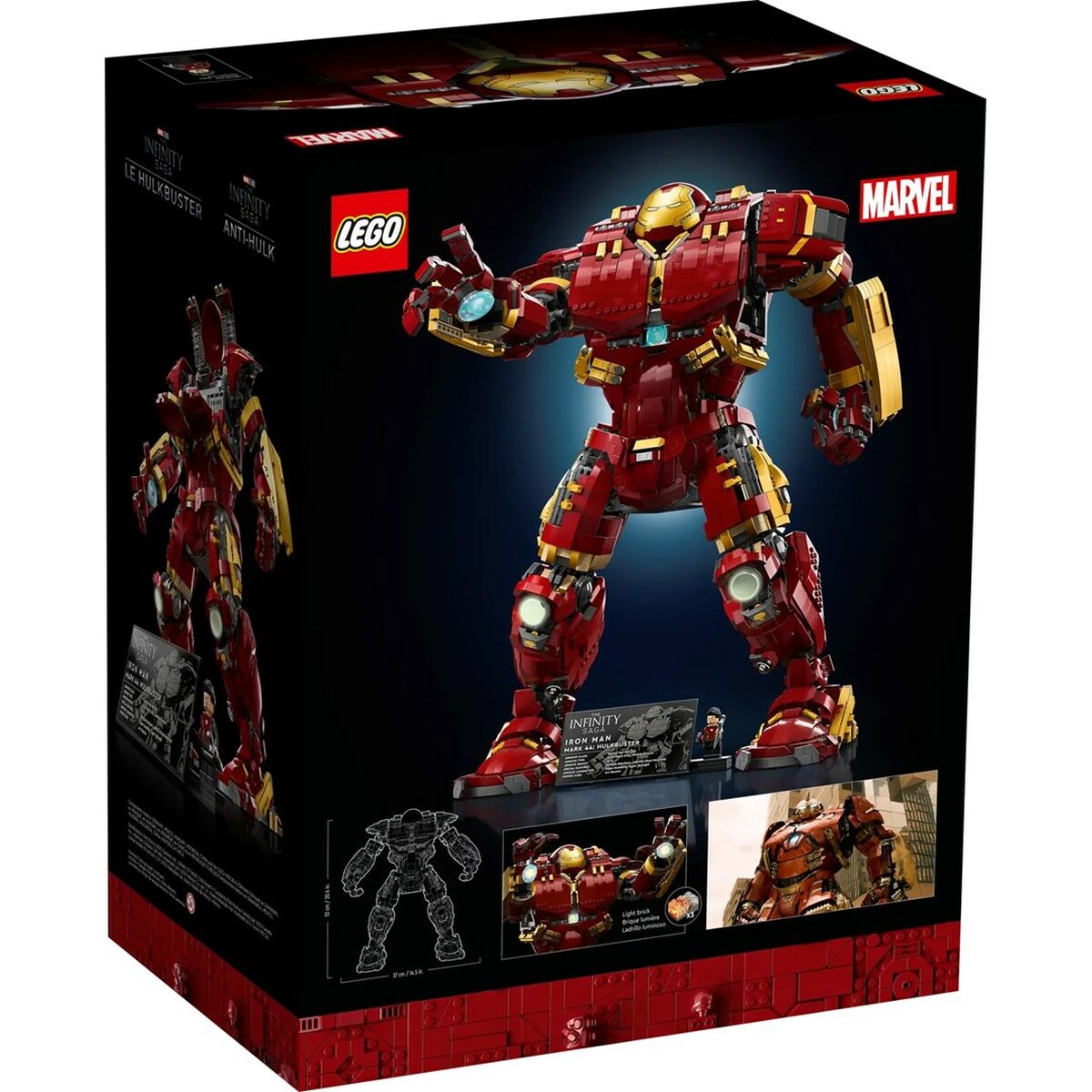 Byggsats Lego MARVEL 76210 HULKBUSTER 4049 Delar-Leksaker och spel-Lego-peaceofhome.se
