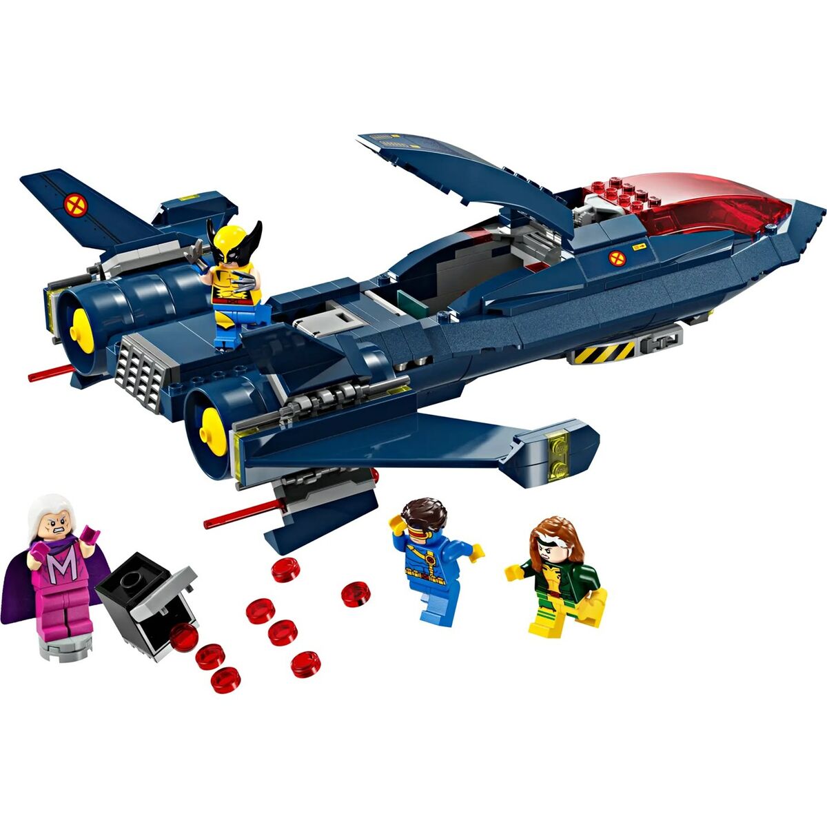 Byggsats Lego MARVEL 76281 X-MEN X-JET Multicolour 359 Delar-Leksaker och spel-Lego-peaceofhome.se