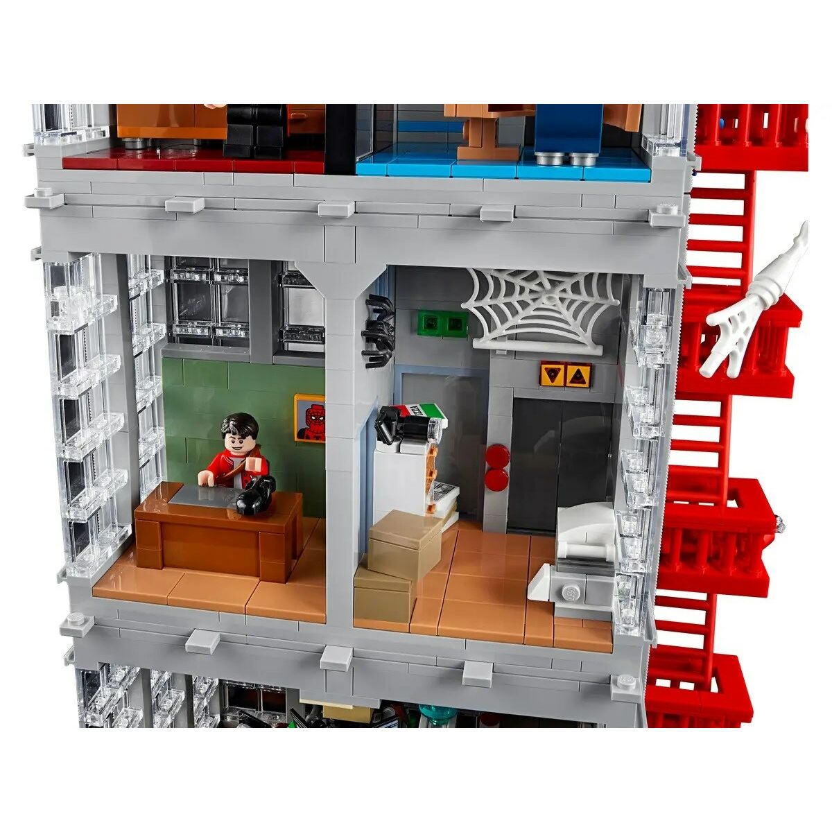 Byggsats Lego Marvel 76178 Spider-Man: Daily Bugle 3772 Delar-Leksaker och spel-Lego-peaceofhome.se