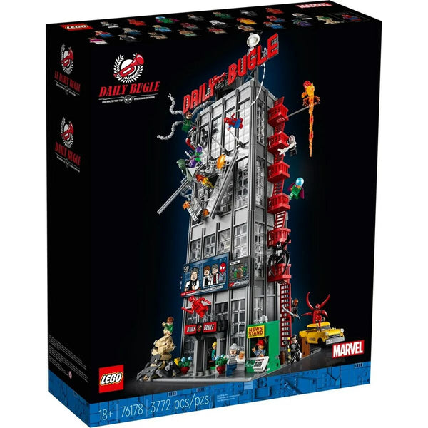 Byggsats Lego Marvel 76178 Spider-Man: Daily Bugle 3772 Delar-Leksaker och spel-Lego-peaceofhome.se
