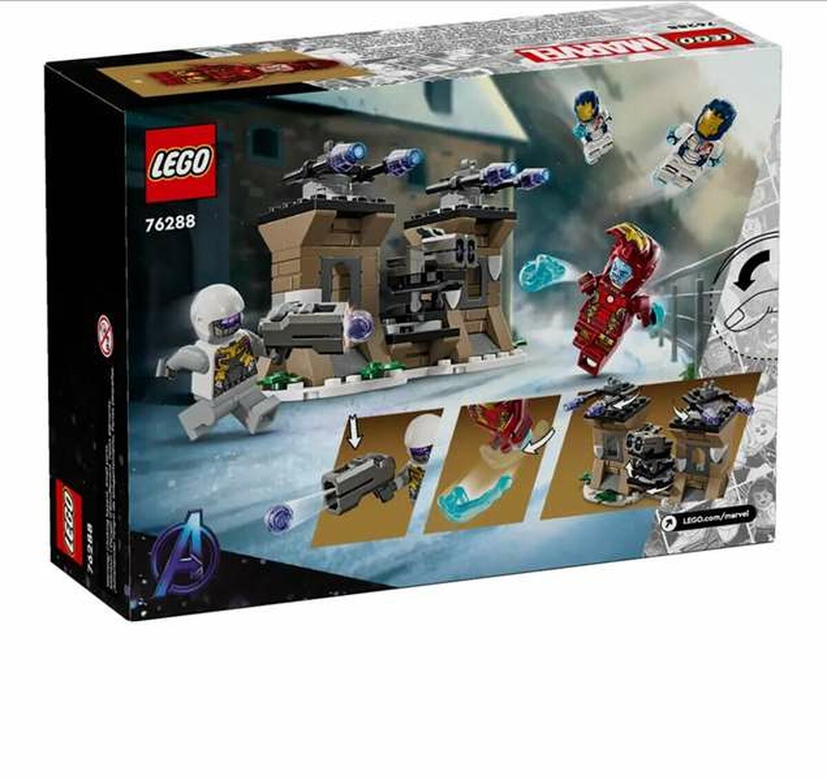 Byggsats Lego Marvel Iron Man 76288 Multicolour-Leksaker och spel-Lego-peaceofhome.se