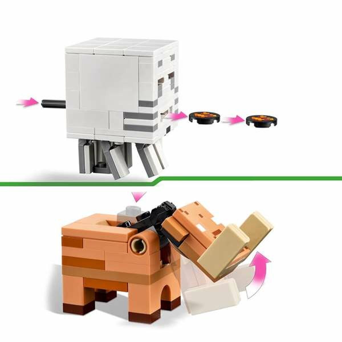 Byggsats Lego Minecraft 21255 The Nether Portal Ambush Multicolour 352 Delar-Leksaker och spel-Lego-peaceofhome.se