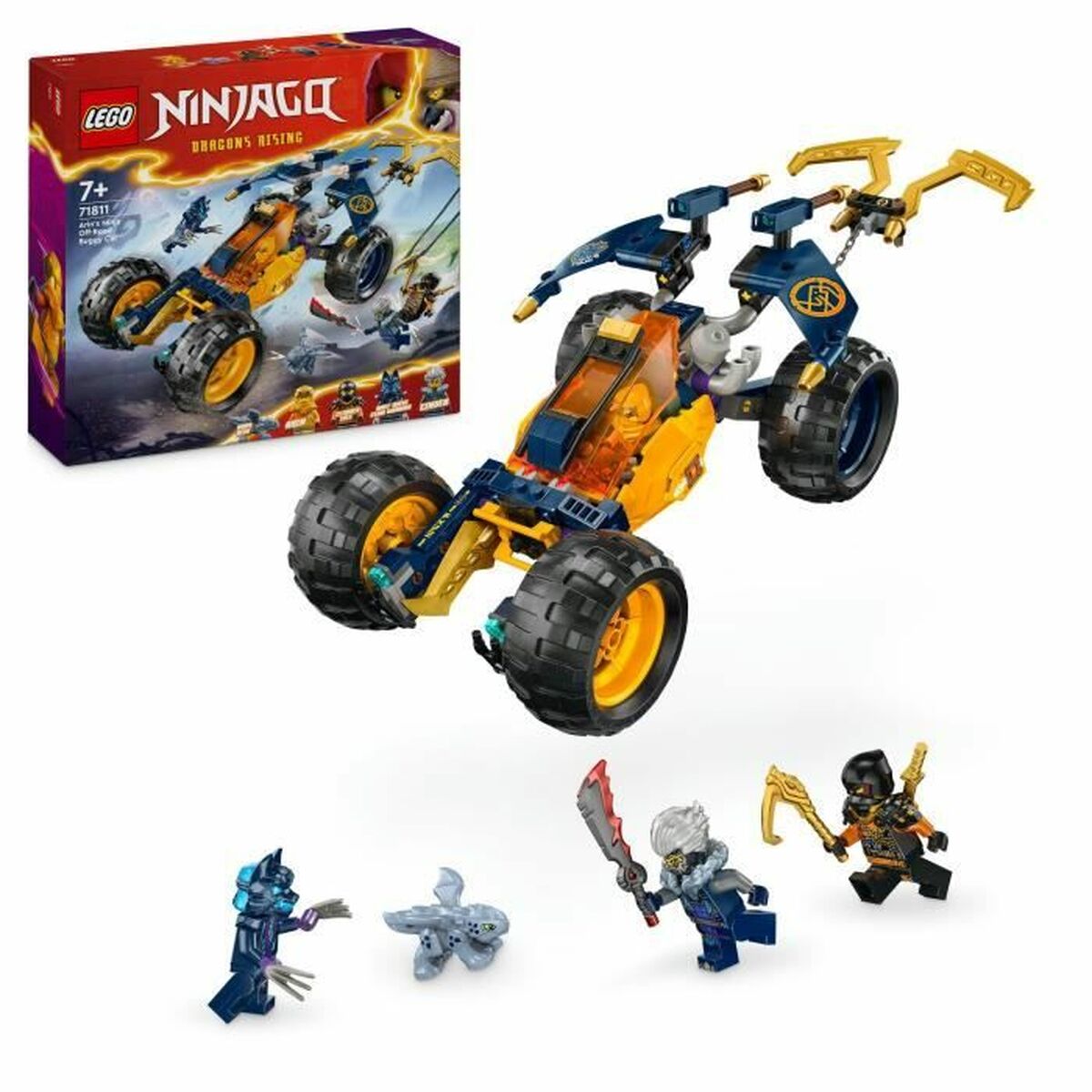 Byggsats Lego NINJAGO 71811 Arin's Ninja Off-Road Buggy Multicolour 267 Delar-Leksaker och spel-Lego-peaceofhome.se