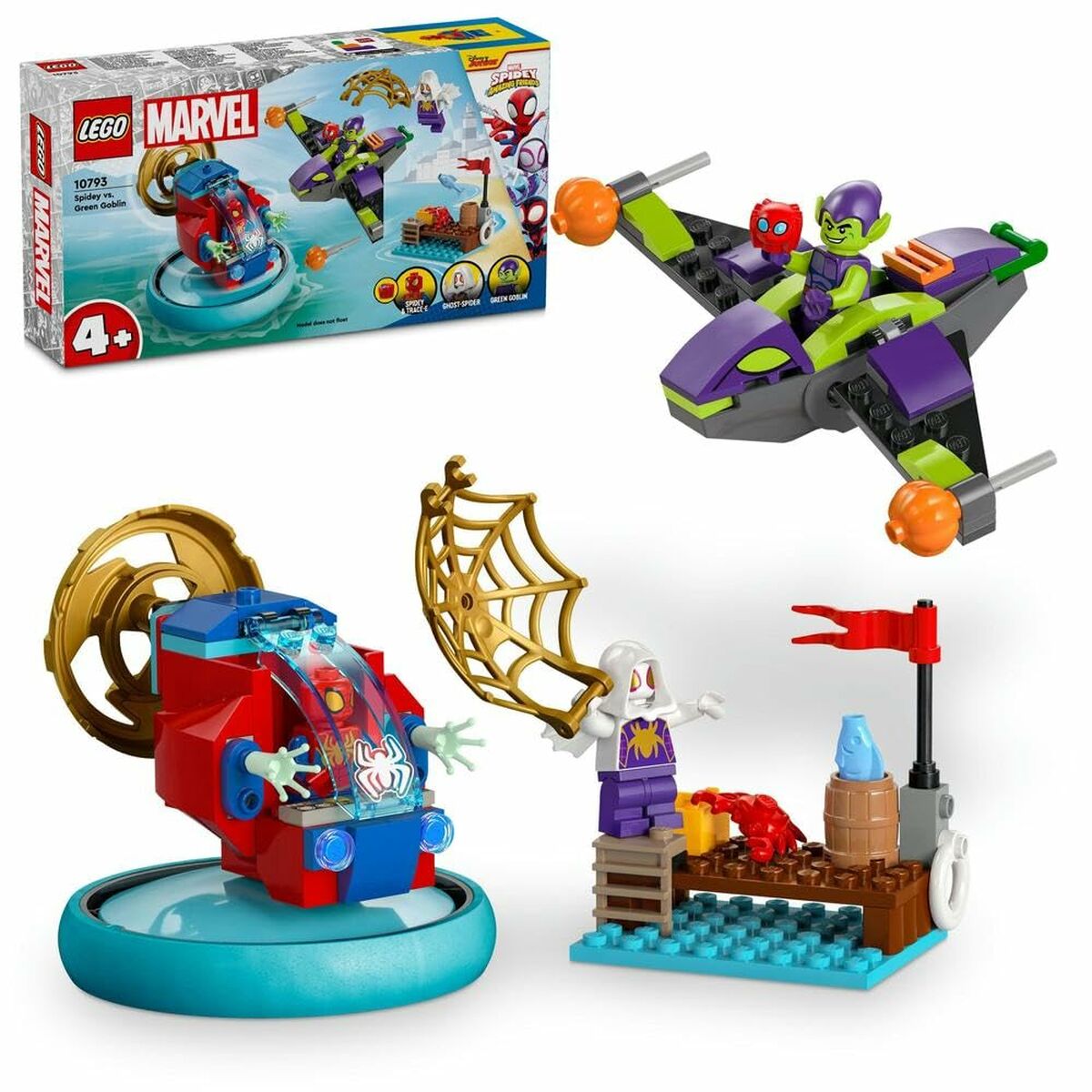 Byggsats Lego Spidey vs Green Goblin-Leksaker och spel-Lego-peaceofhome.se