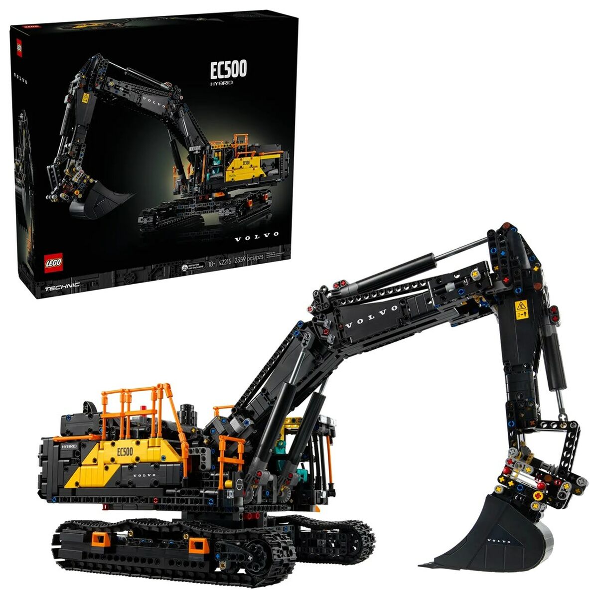 Byggsats Lego TECHNIC 42215 Volvo EC500 Hybrid 2359 Delar-Leksaker och spel-Lego-peaceofhome.se