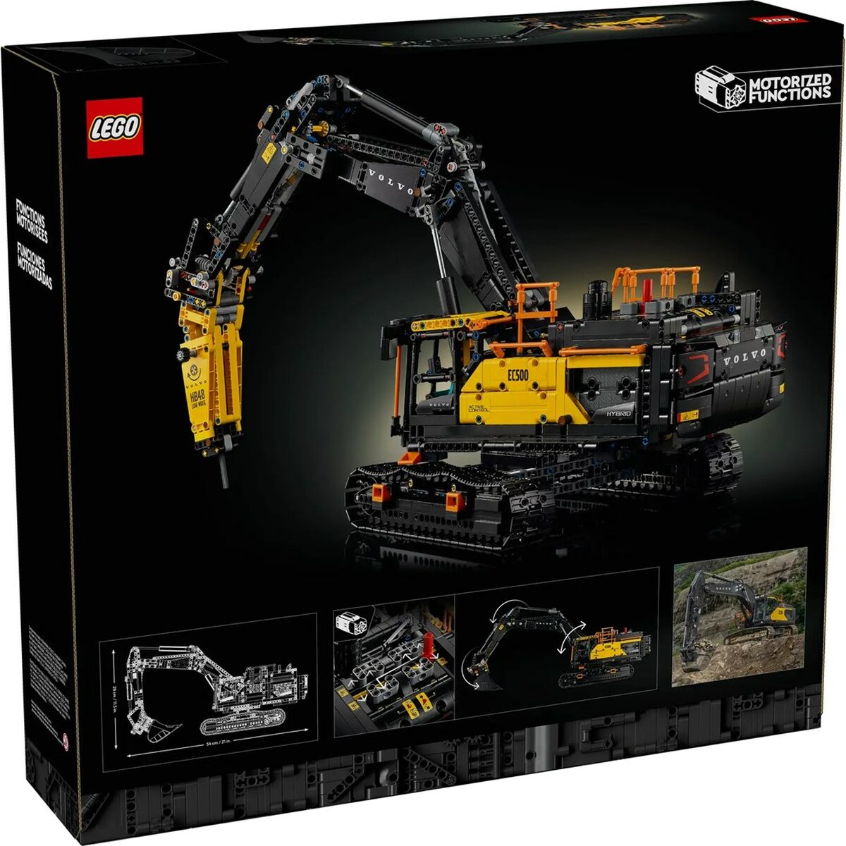 Byggsats Lego TECHNIC 42215 Volvo EC500 Hybrid 2359 Delar-Leksaker och spel-Lego-peaceofhome.se