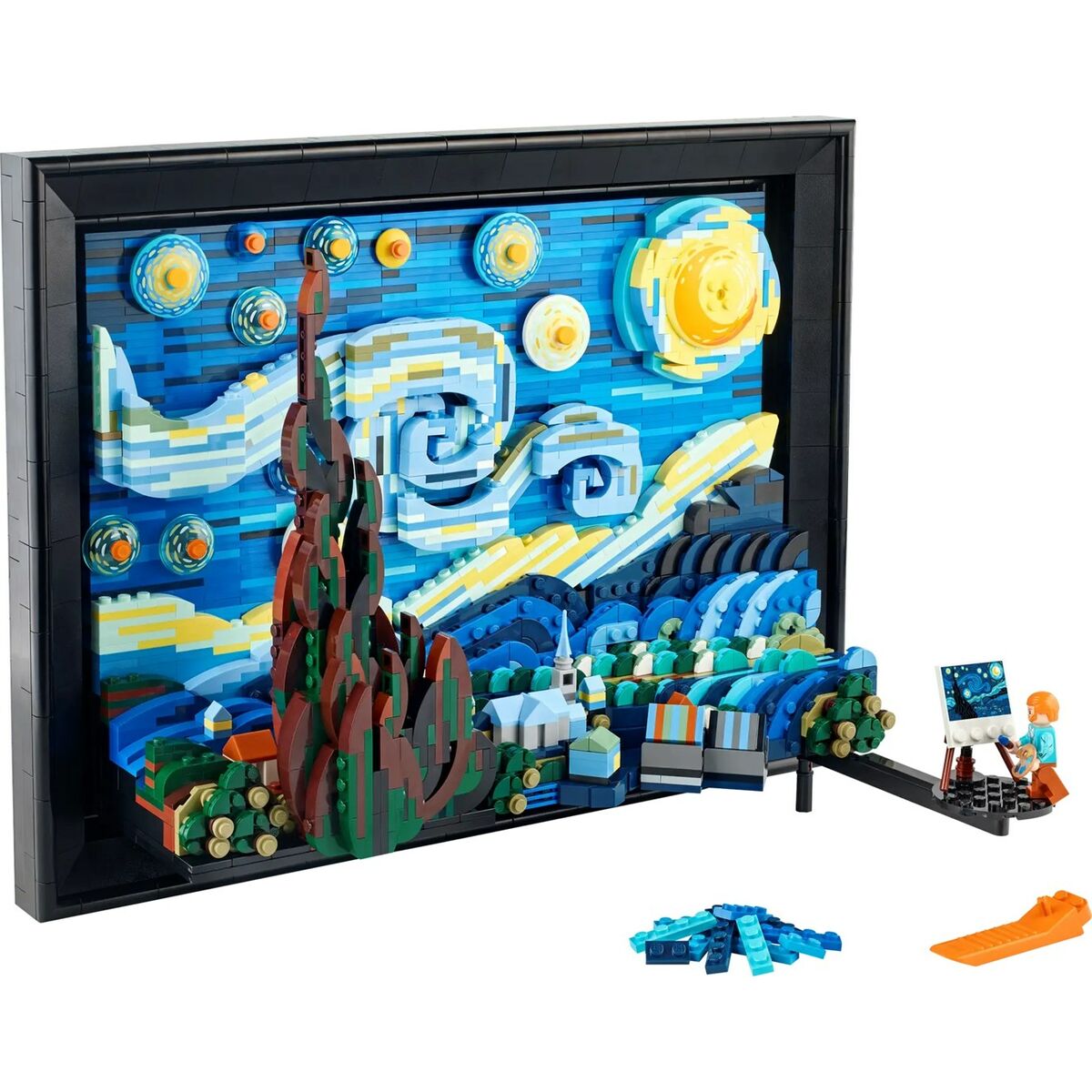 Byggsats Lego The Starry Night - Vincent Van Gogh 21333 2316 Delar-Leksaker och spel-Lego-peaceofhome.se