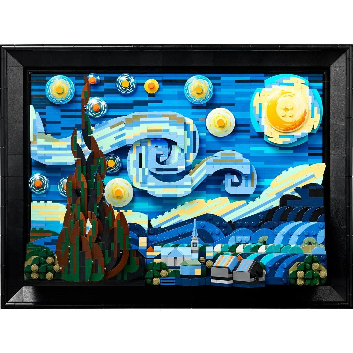 Byggsats Lego The Starry Night - Vincent Van Gogh 21333 2316 Delar-Leksaker och spel-Lego-peaceofhome.se