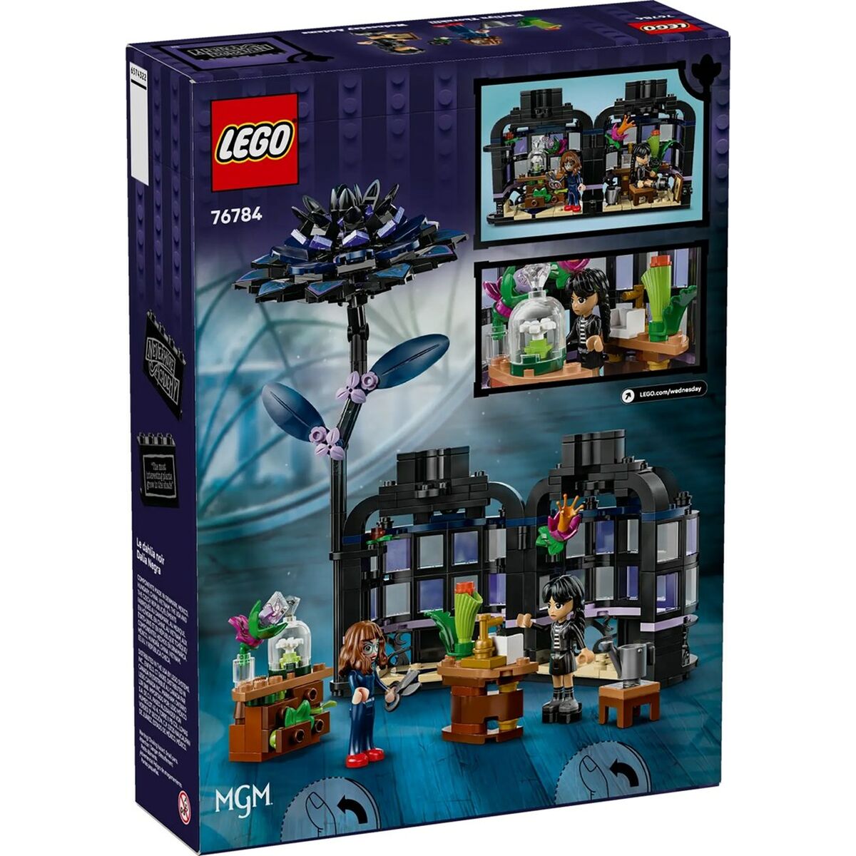 Byggsats Lego WEDNESDAY 76784 Black Dahlia Flower 358 Delar-Leksaker och spel-Lego-peaceofhome.se