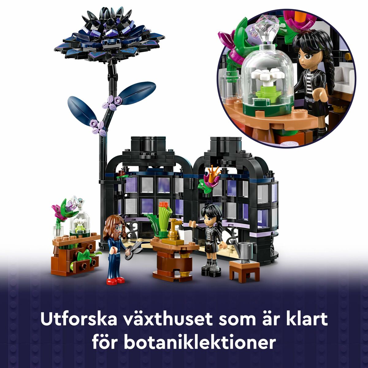 Byggsats Lego WEDNESDAY 76784 Black Dahlia Flower 358 Delar-Leksaker och spel-Lego-peaceofhome.se