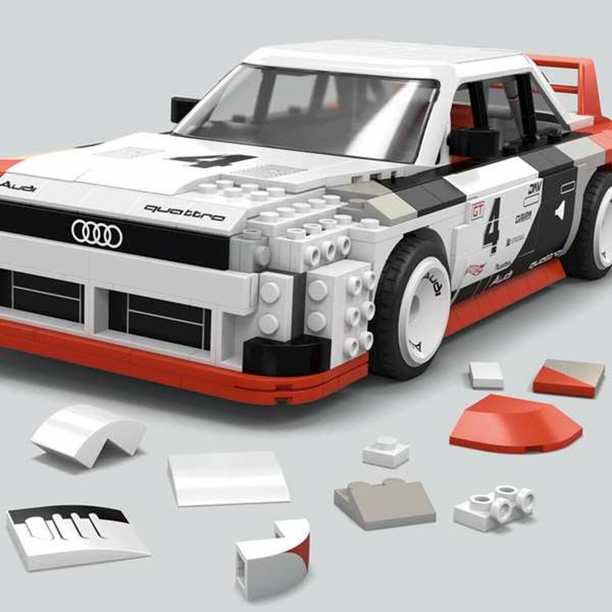 Byggsats Mattel Audi 90 Quattro-Leksaker och spel-Mattel-peaceofhome.se