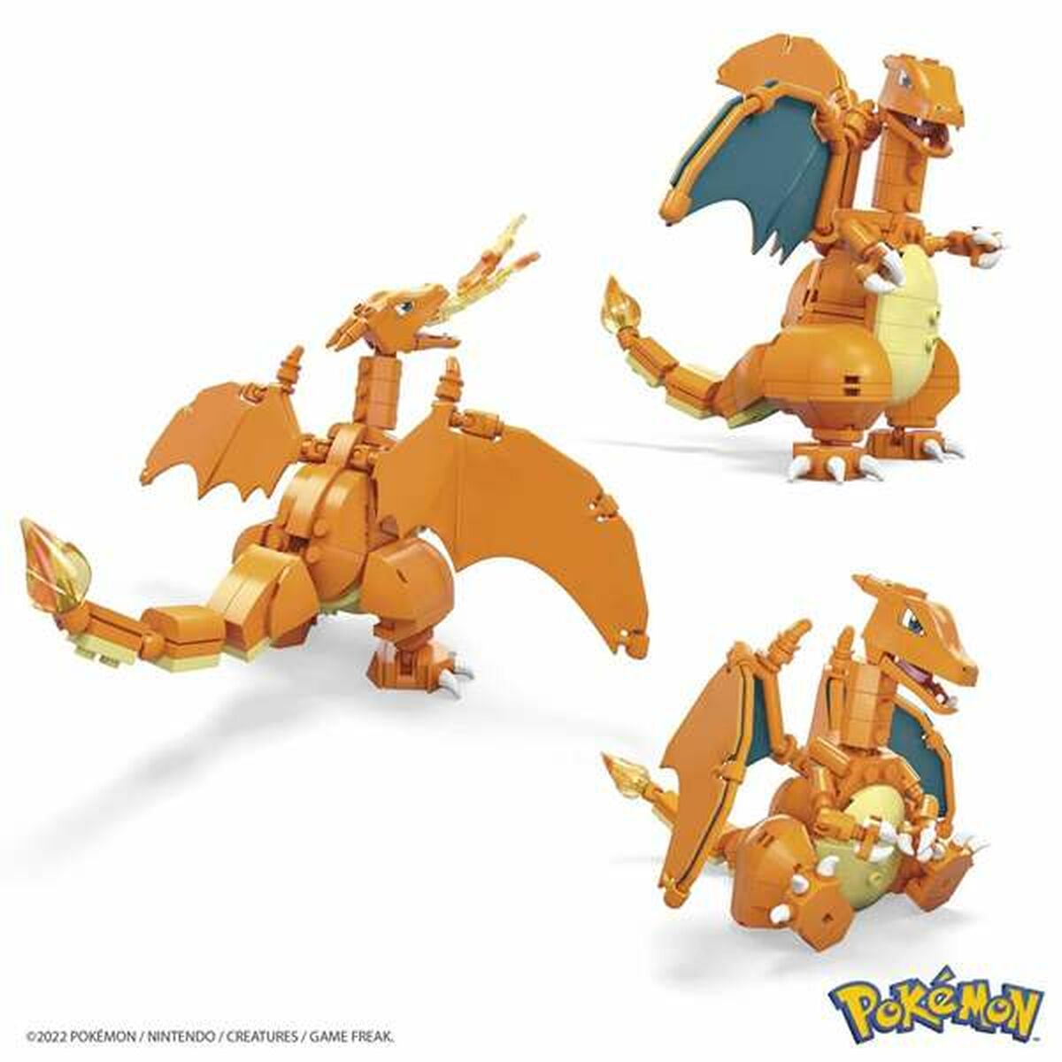 Byggsats Pokémon Mega Charizard 222 Delar-Leksaker och spel-Pokémon-peaceofhome.se