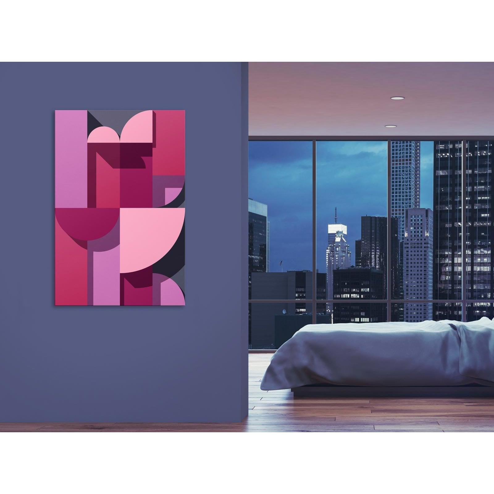Canvas Tavla - Abstract Home Vertical-Tavla Canvas-Artgeist-40x60-peaceofhome.se