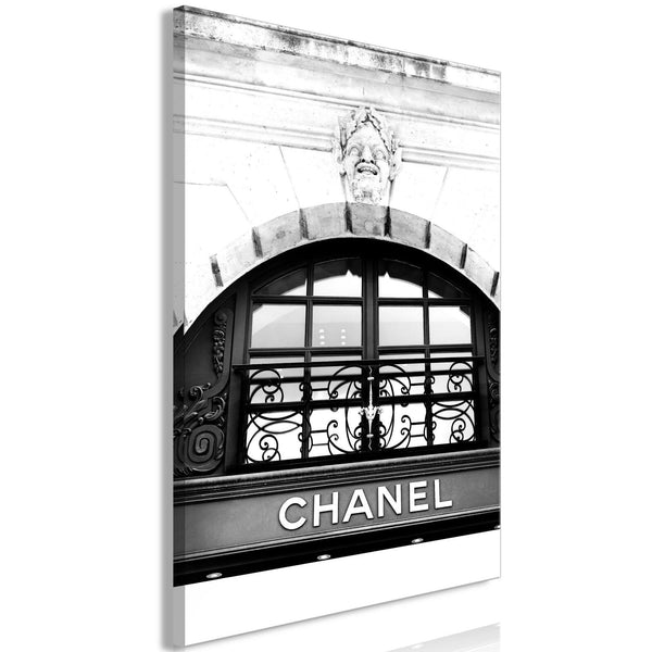 Canvas Tavla - Chanel Vertical-Tavla Canvas-Artgeist-40x60-peaceofhome.se