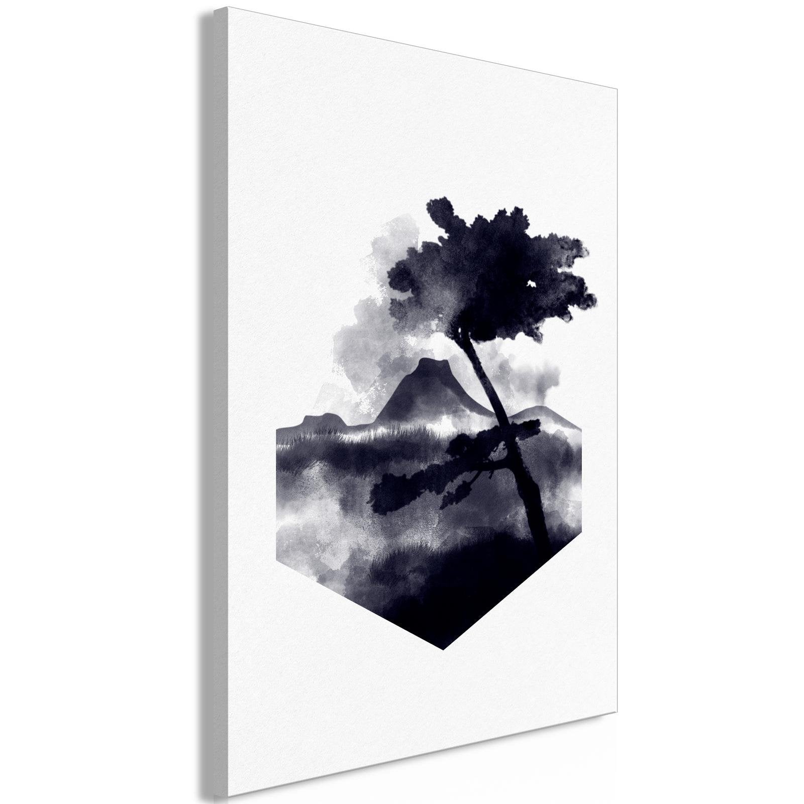 Canvas Tavla - High Mountain Vertical-Tavla Canvas-Artgeist-40x60-peaceofhome.se