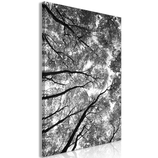 Canvas Tavla - High Trees Vertical-Tavla Canvas-Artgeist-40x60-peaceofhome.se