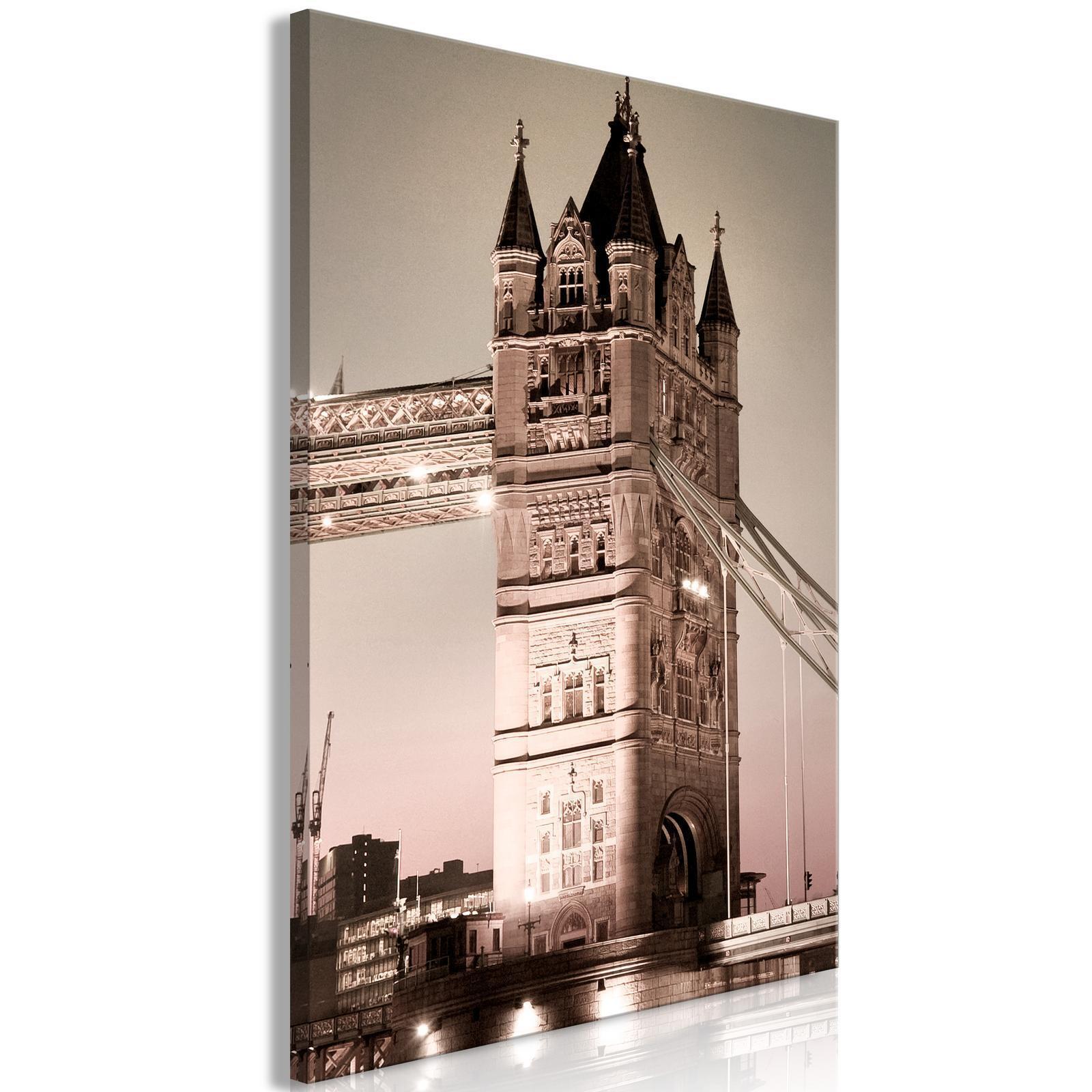 Canvas Tavla - London Bridge Vertical-Tavlor-Artgeist-peaceofhome.se