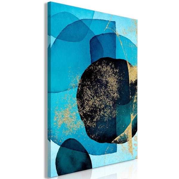 Canvas Tavla - Ocean Kaleidoscope Vertical-Tavla Canvas-Artgeist-peaceofhome.se