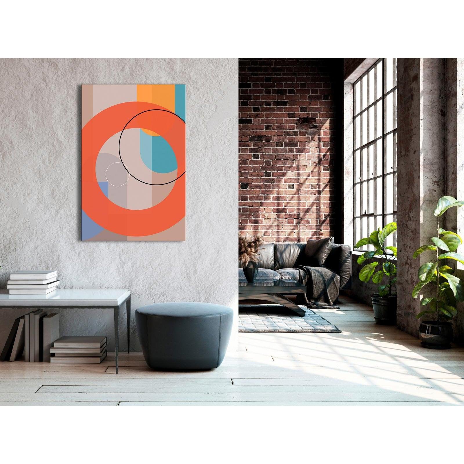 Canvas Tavla - Orange Chocolate Vertical-Tavla Canvas-Artgeist-40x60-peaceofhome.se