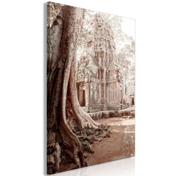 Canvas Tavla - Ruins of Angkor Vertical-Tavla Canvas-Artgeist-peaceofhome.se
