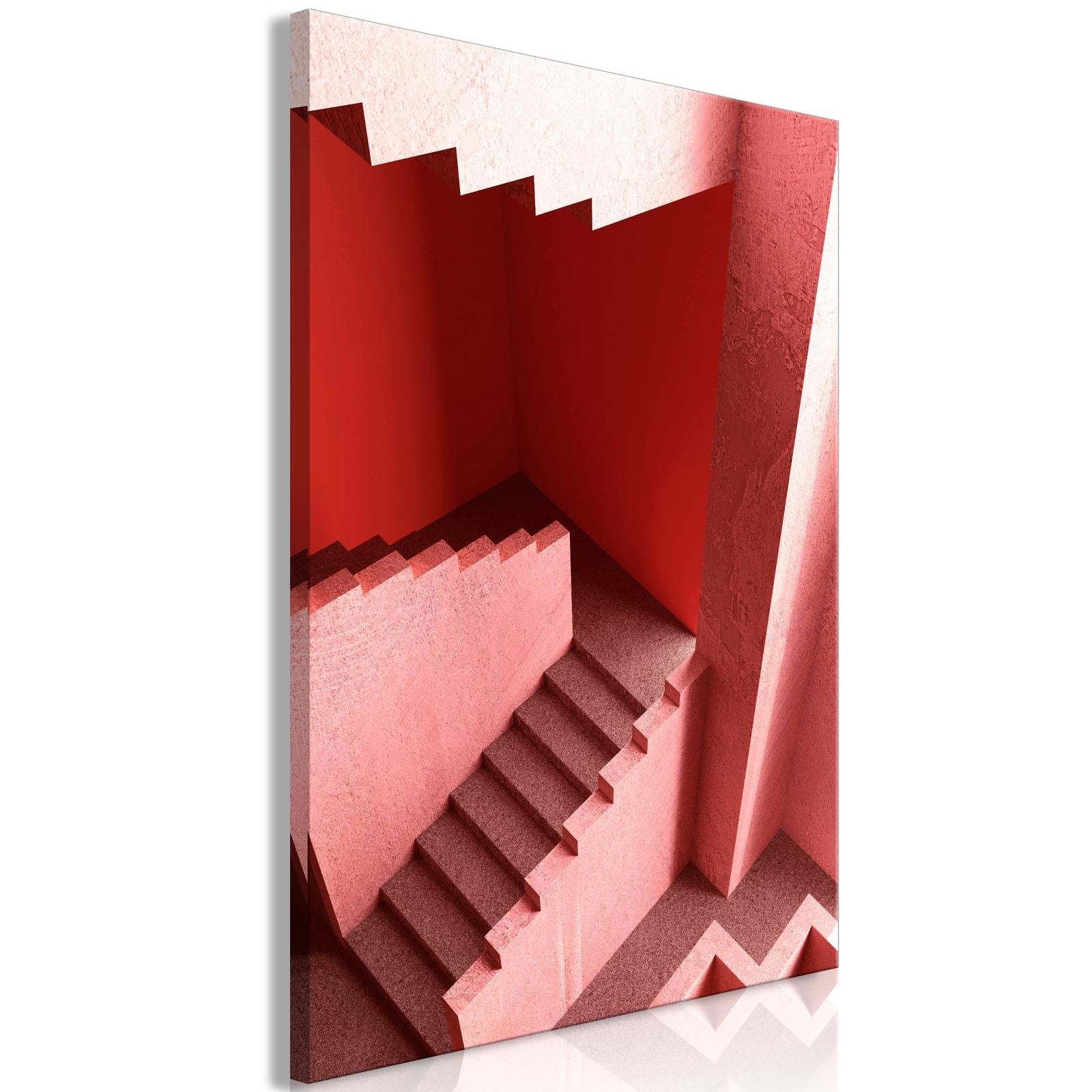 Canvas Tavla - Stairs to Nowhere Vertical-Tavla Canvas-Artgeist-40x60-peaceofhome.se