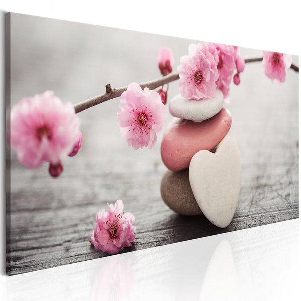 Canvas Tavla - Zen: Cherry Blossoms-Tavlor-Artgeist-peaceofhome.se