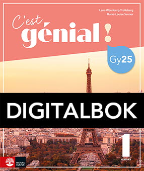 C'est génial ! 1 Allt-i-ett-bok Digitalbok, tredje upplagan-Digitala böcker-Natur & Kultur Digital-peaceofhome.se