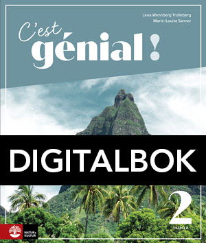 C'est génial ! 2 Allt-i-ett-bok Digitalbok, tredje upplagan-Digitala böcker-Natur & Kultur Digital-peaceofhome.se